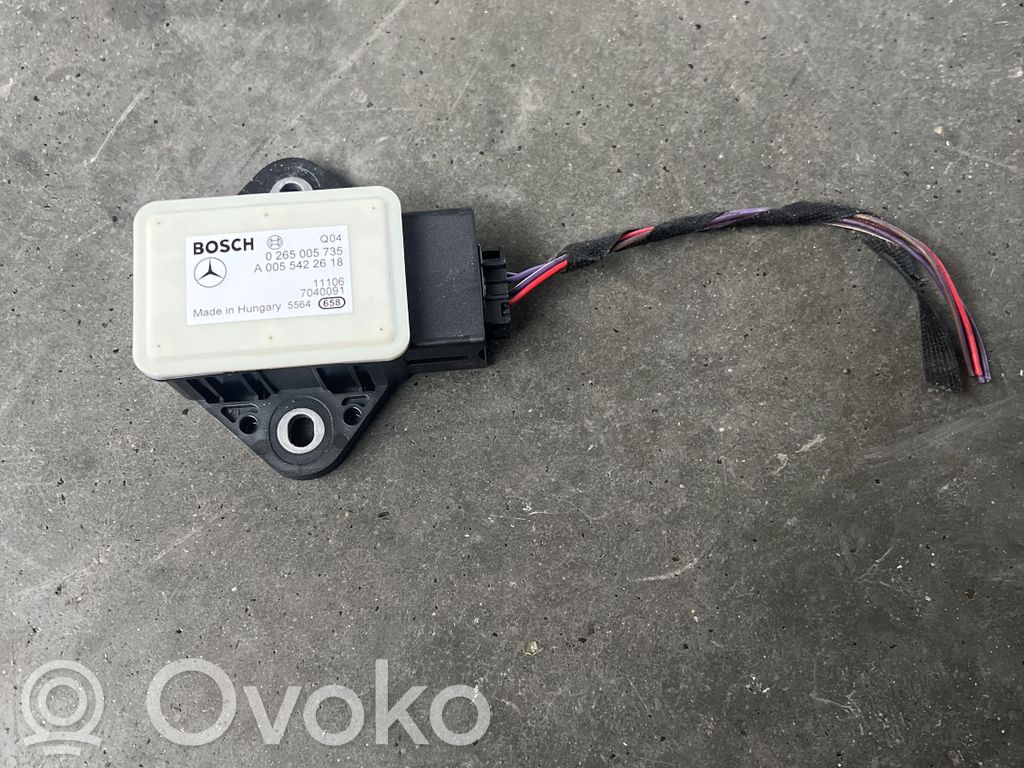 Mercedes-Benz E A207 ESP acceleration yaw rate sensor 