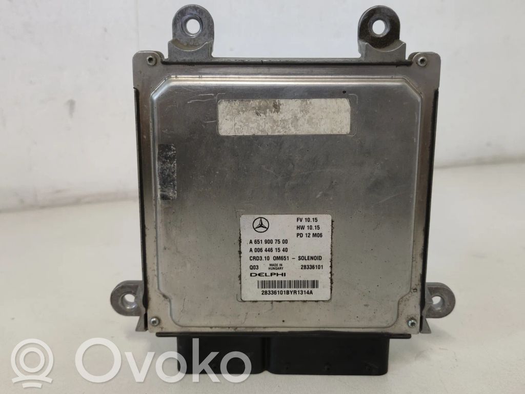 Mercedes-Benz C W204 Engine control unit/module 