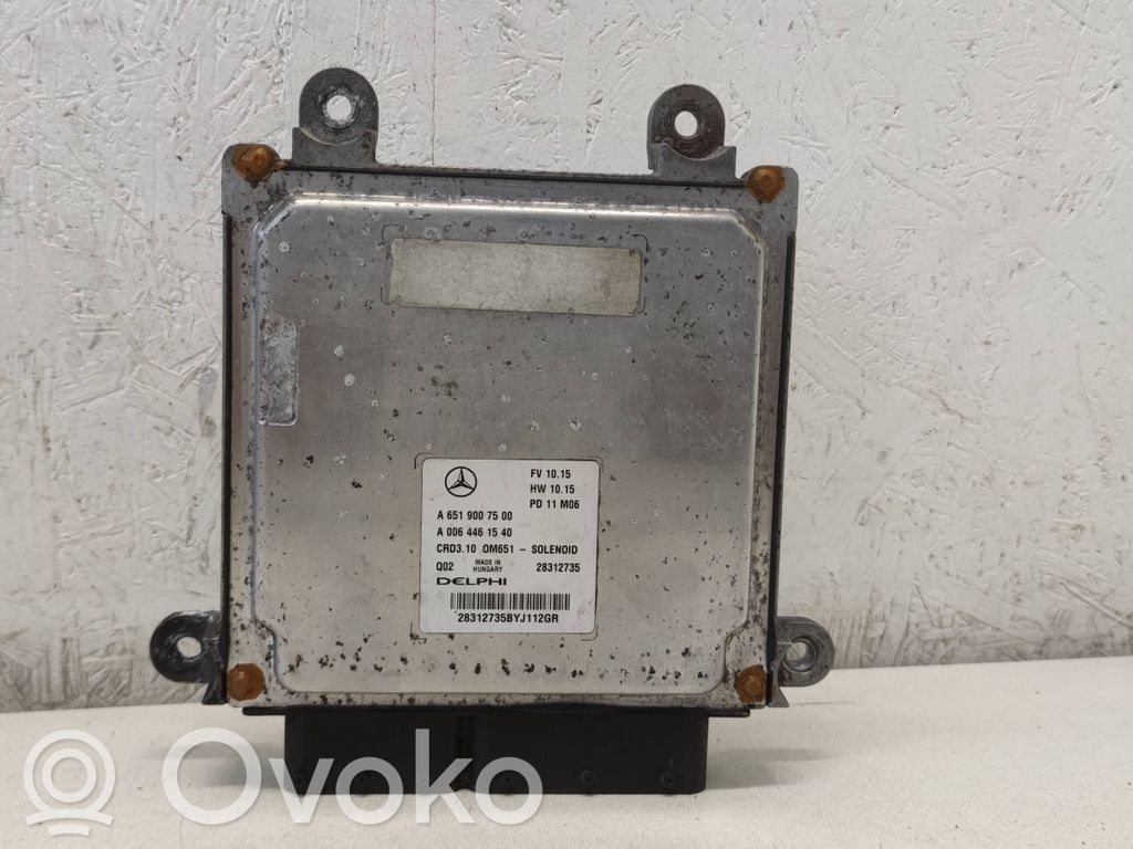 Mercedes-Benz C W204 Engine control unit/module 