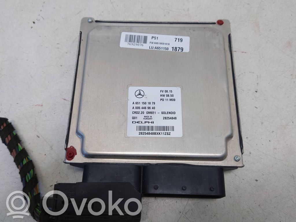Mercedes-Benz Vito Viano W639 Sterownik / Moduł ECU 