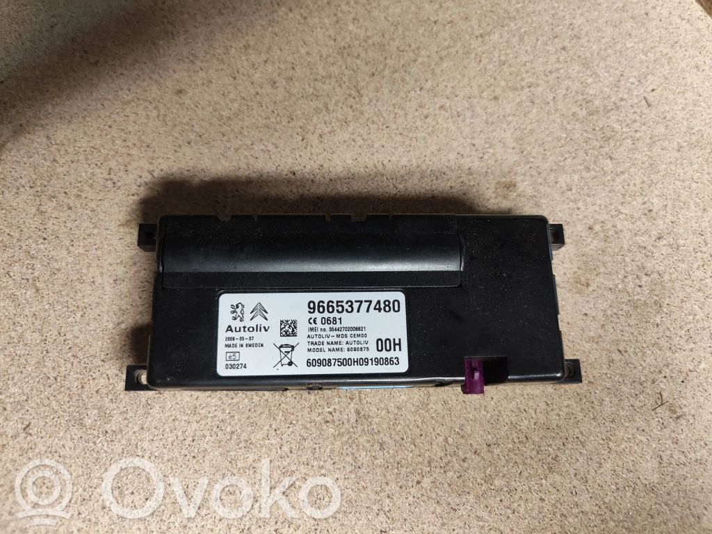 Peugeot 3008 I Bluetooth control unit module 