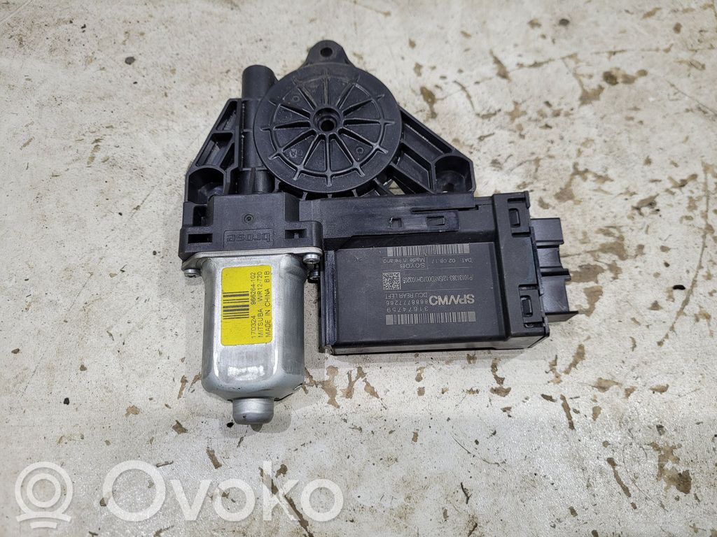 Volvo XC60 Rear door window regulator motor 