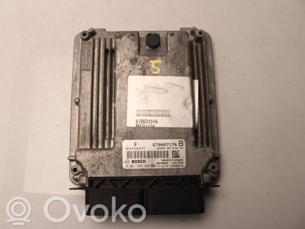 Maserati Quattroporte Engine control unit/module 