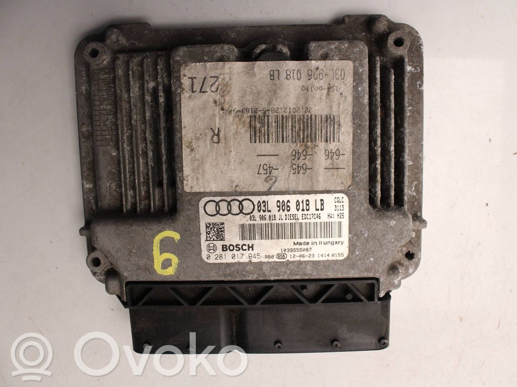 Volkswagen Golf VI Variklio valdymo blokas 