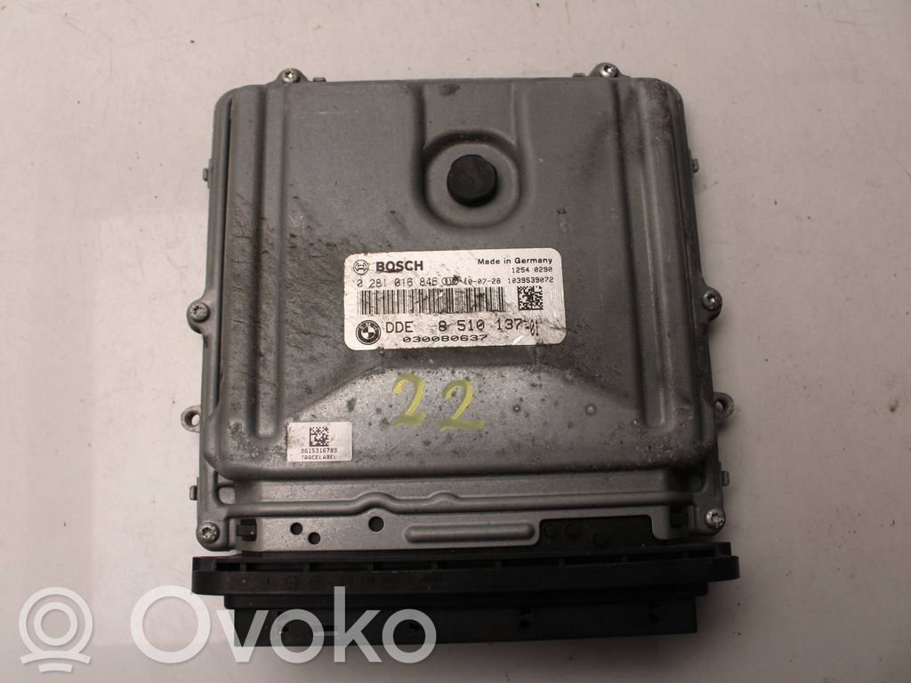 BMW 5 F10 F11 Engine control unit/module 