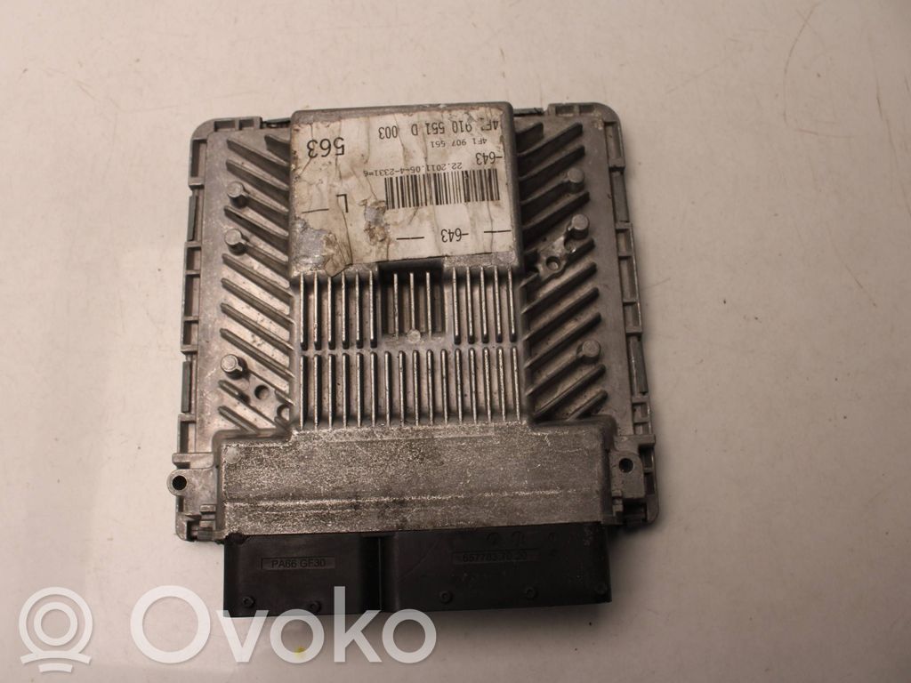 Audi A6 S6 C6 4F Engine control unit/module 