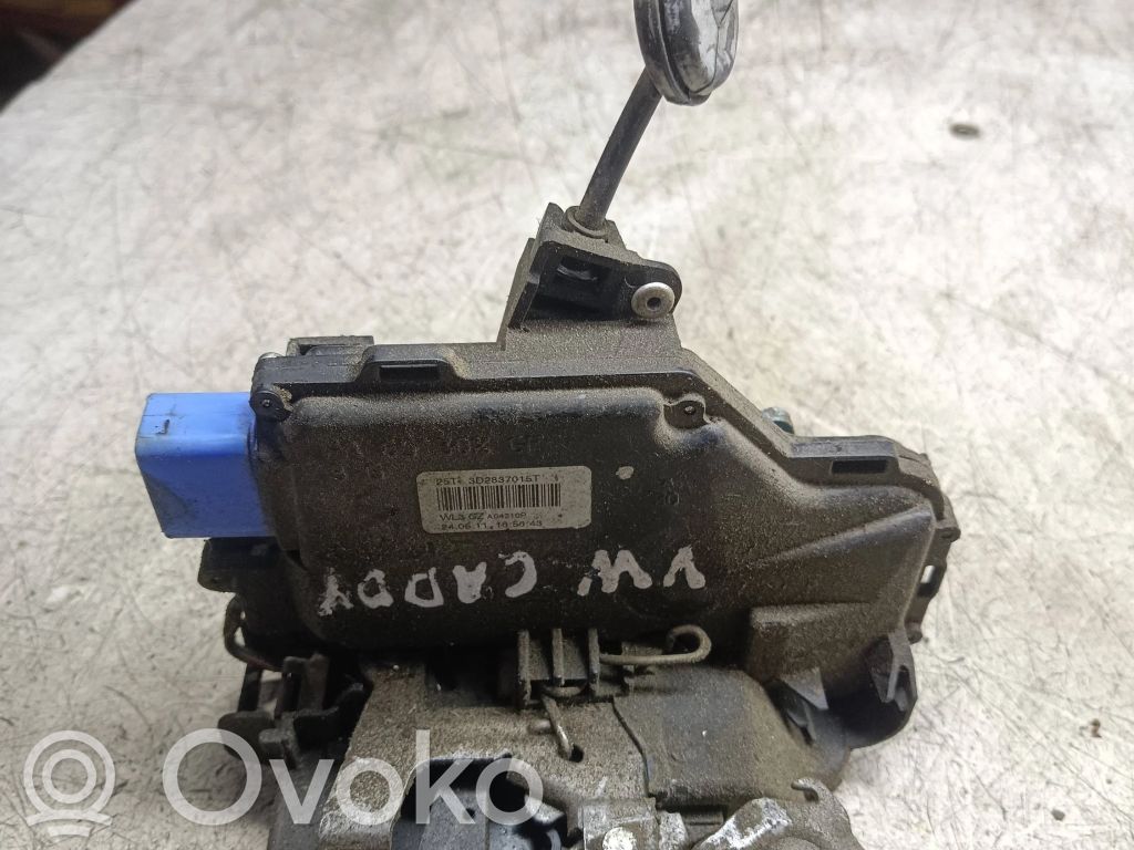 Volkswagen Caddy Zamek drzwi przednich 