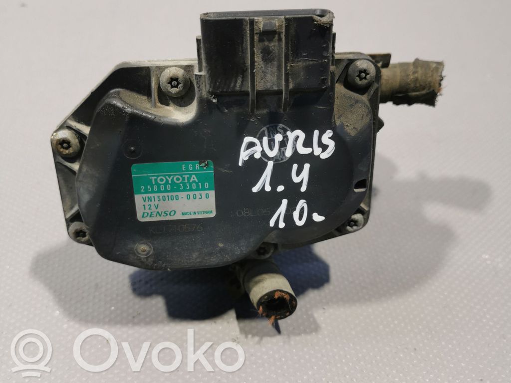 Toyota Auris 150 EGR vožtuvas 