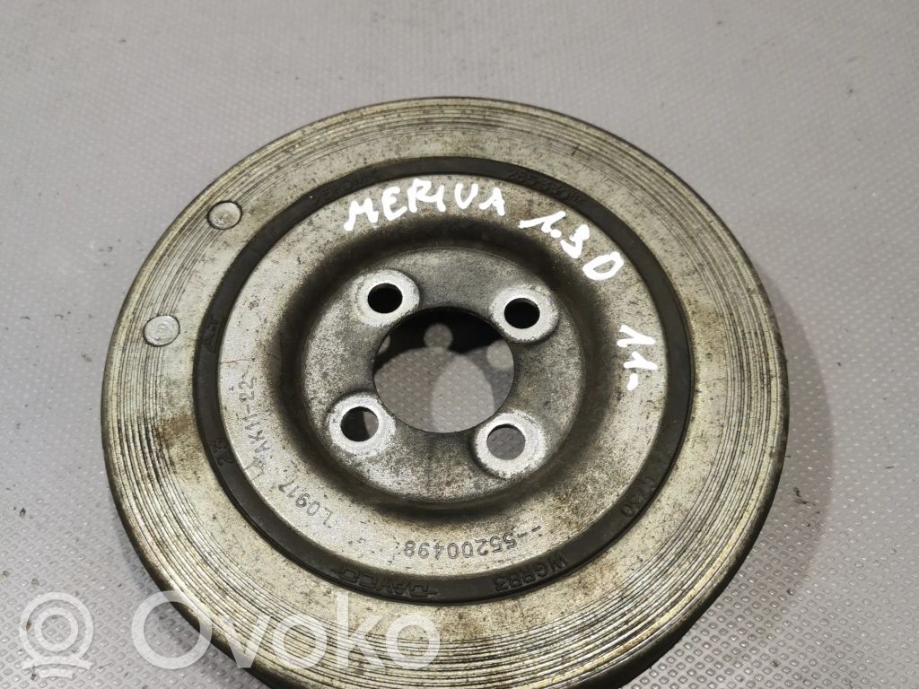 Opel Meriva B Crankshaft pulley 