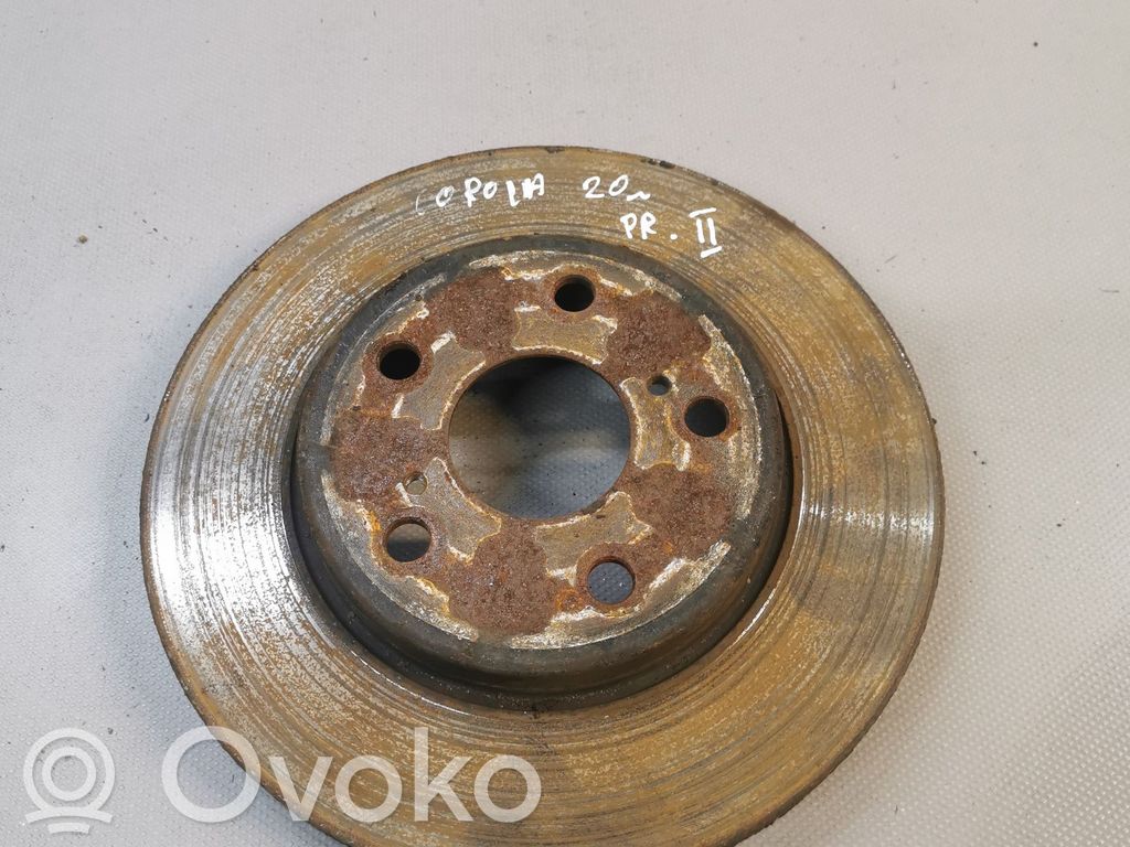 Front brake disc