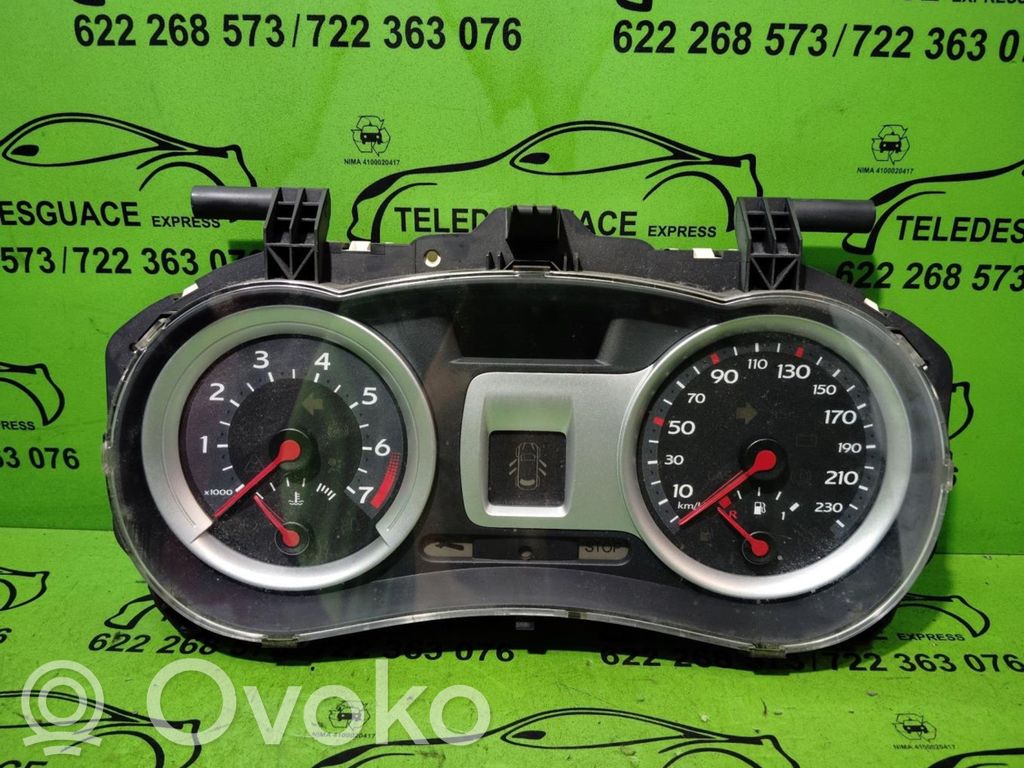 Renault Clio III Speedometer (instrument cluster) 