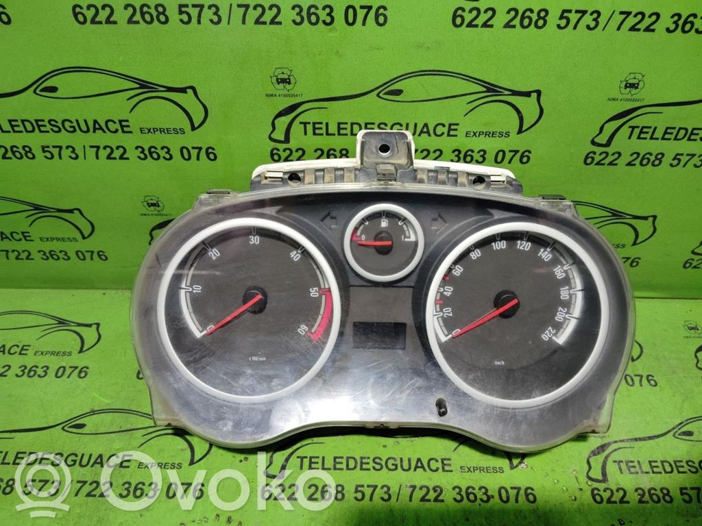 Opel Corsa D Speedometer (instrument cluster) 