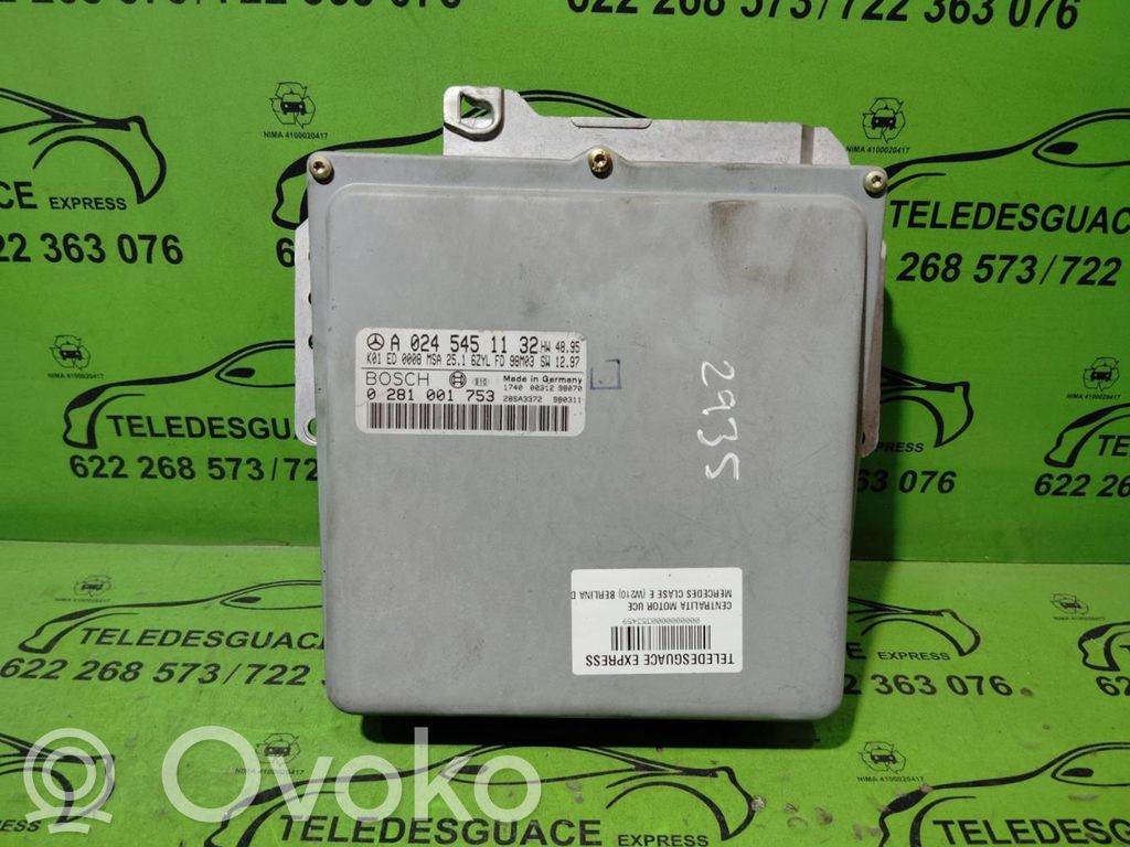 Mercedes-Benz E W210 Engine control unit/module ECU 