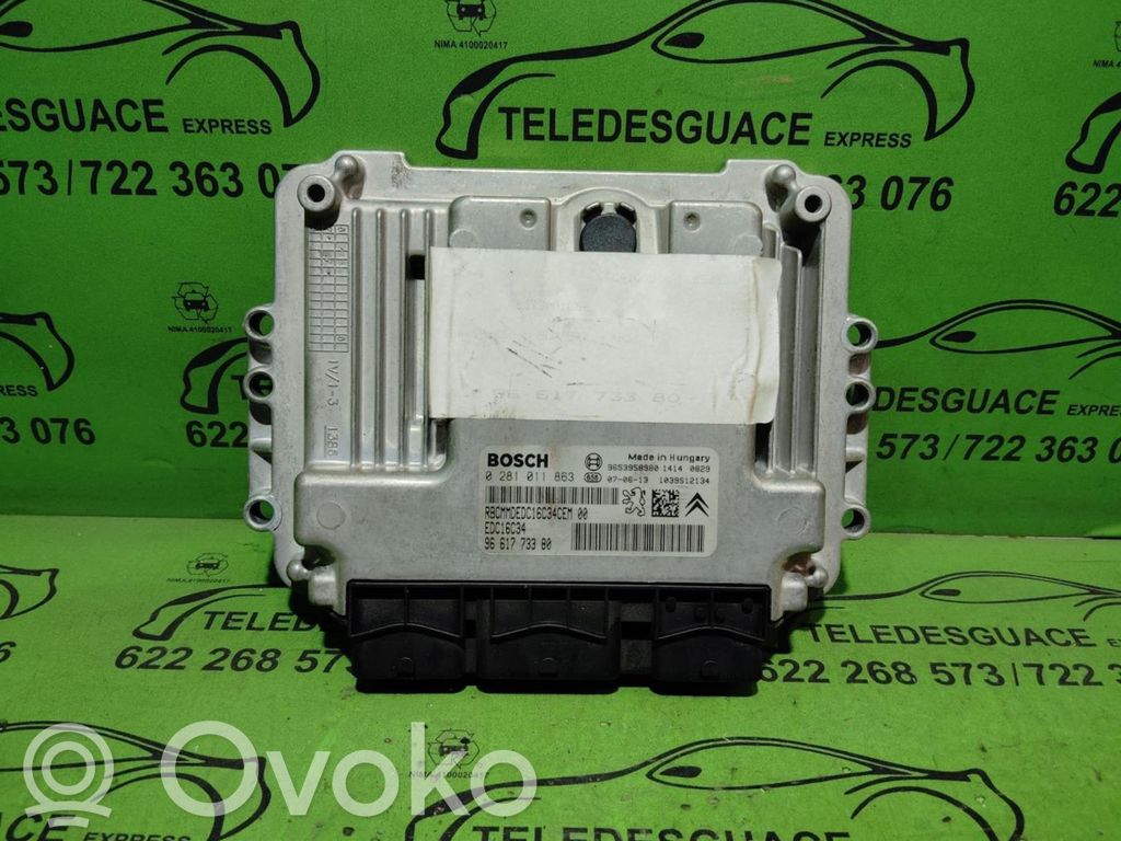 Citroen C4 I Engine control unit/module ECU 