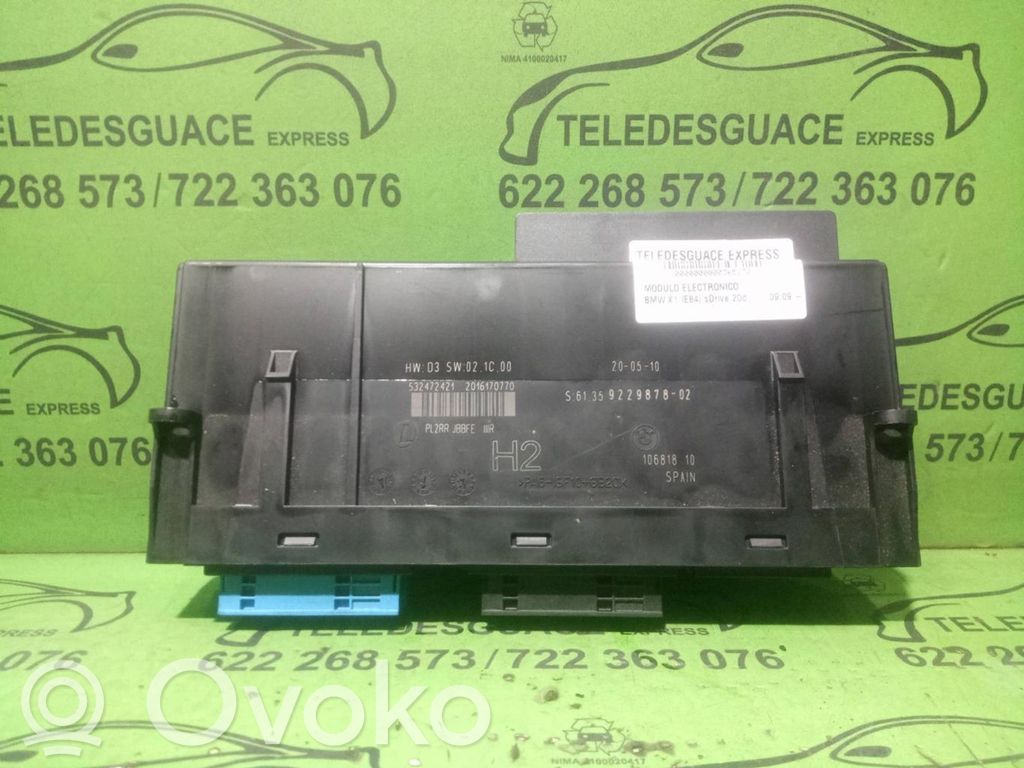 BMW X1 E84 Engine control unit/module 