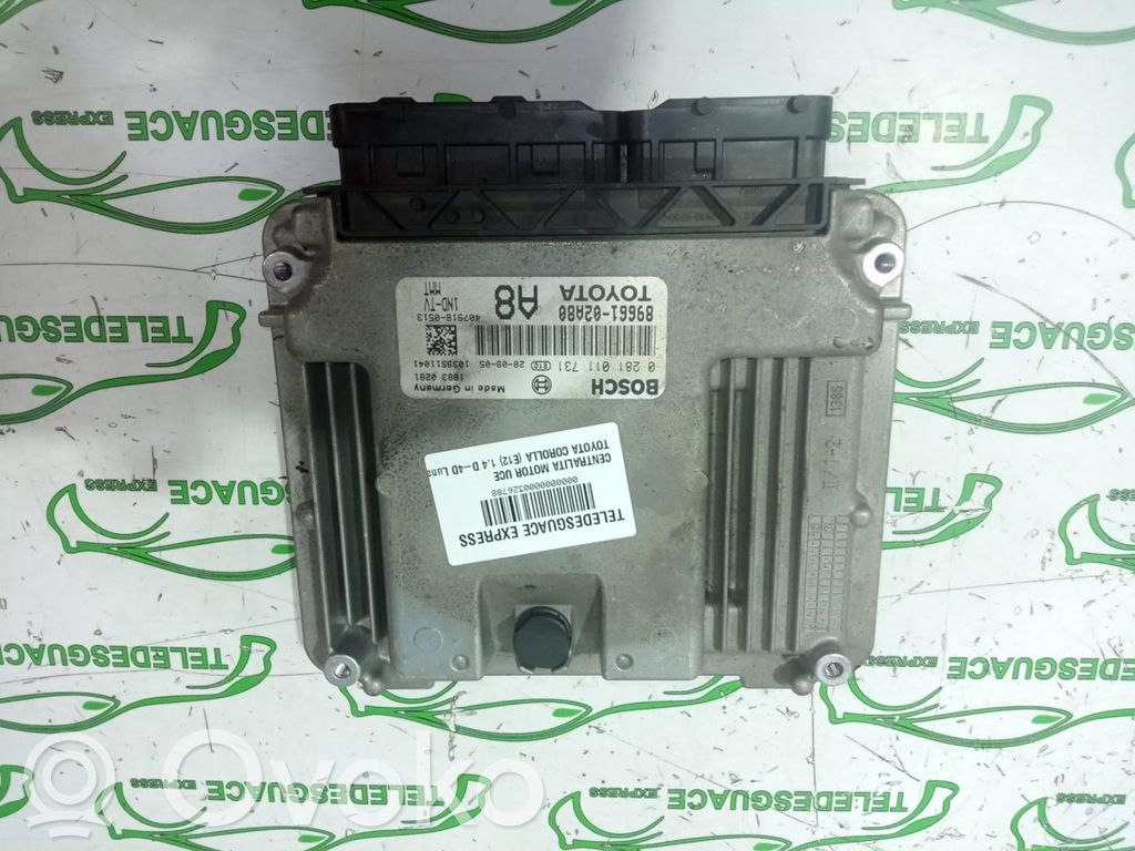 Toyota Corolla E120 E130 Engine control unit/module ECU 