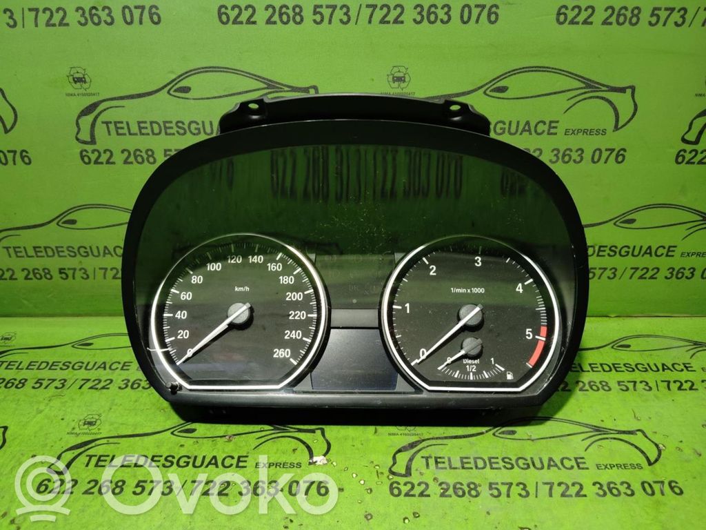 BMW 1 E81 E87 Speedometer (instrument cluster) 