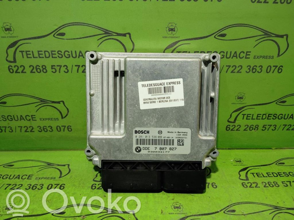 Unidad de control/módulo ECU del motor   0281013536