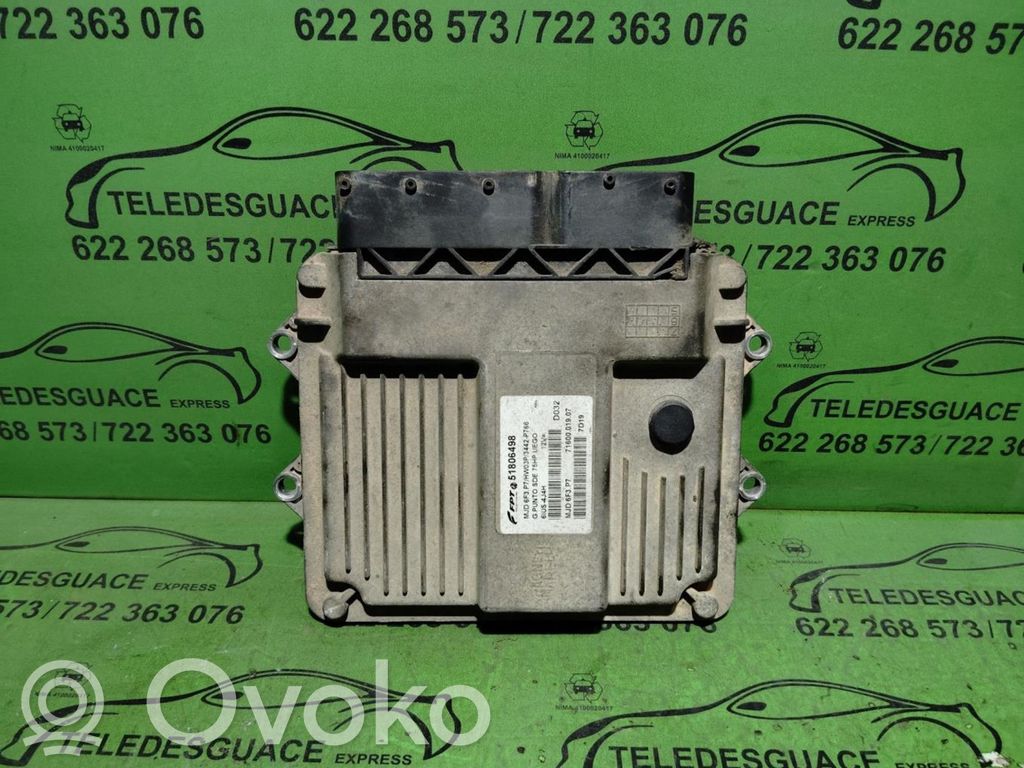 Fiat Punto (199) Engine control unit/module ECU 