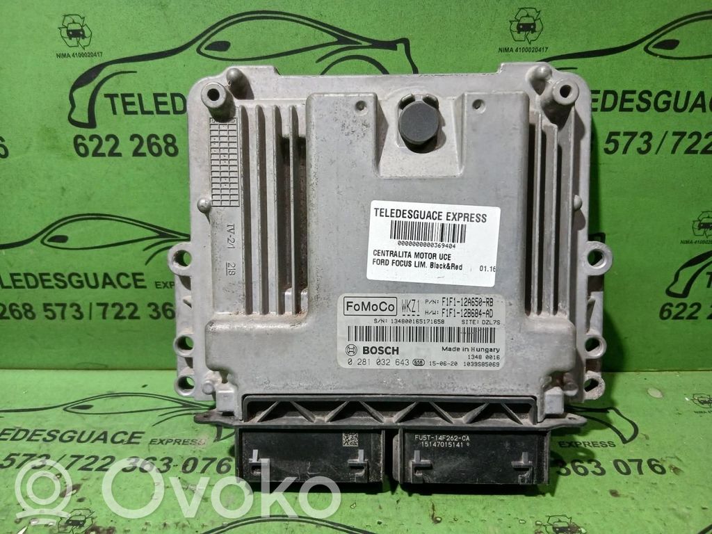 Ford Focus Motorsteuergerät ECU 