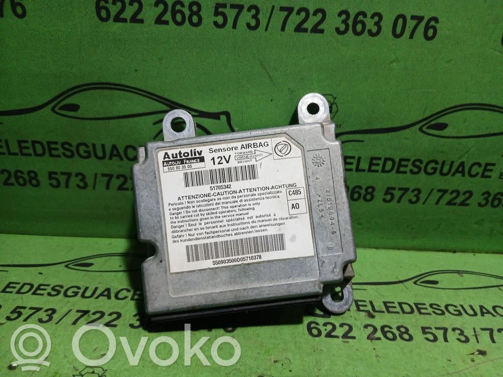 Fiat Doblo Airbag control unit/module 