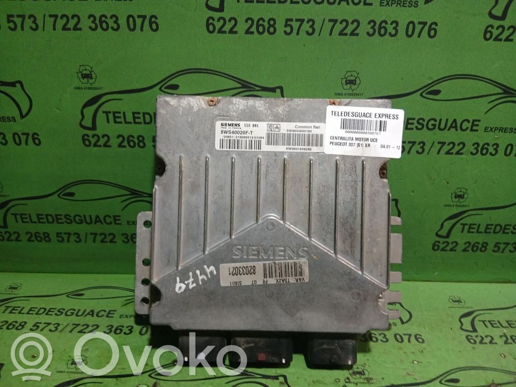 Peugeot 307 Engine control unit/module ECU 