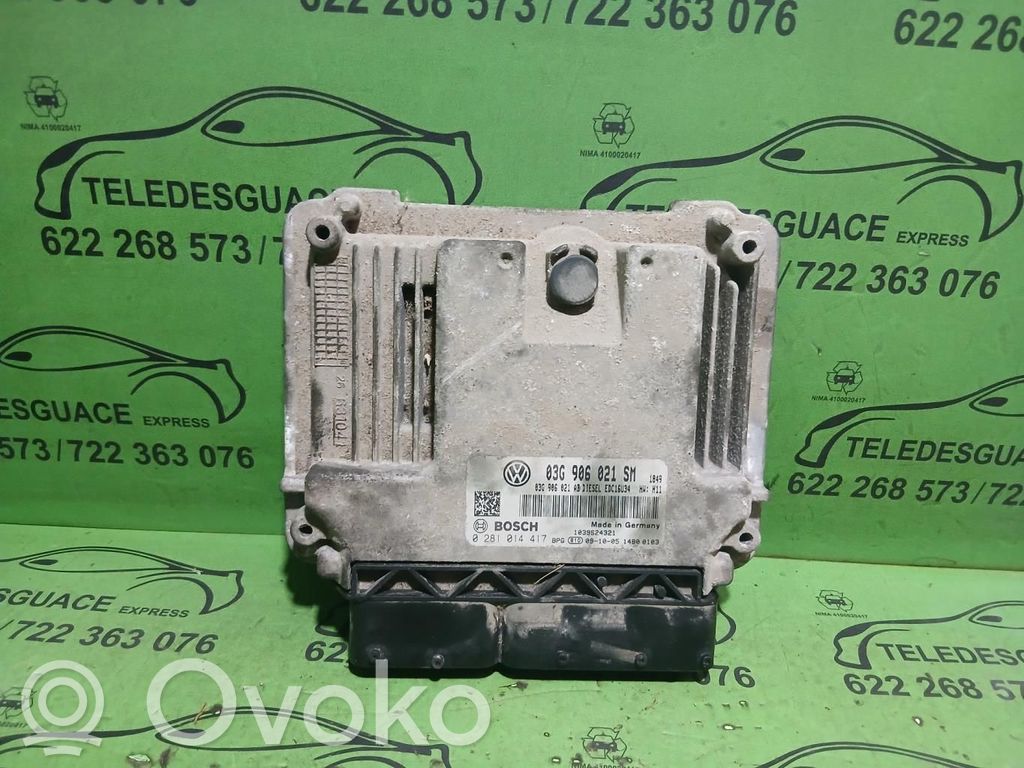 Seat Altea XL Engine control unit/module ECU 
