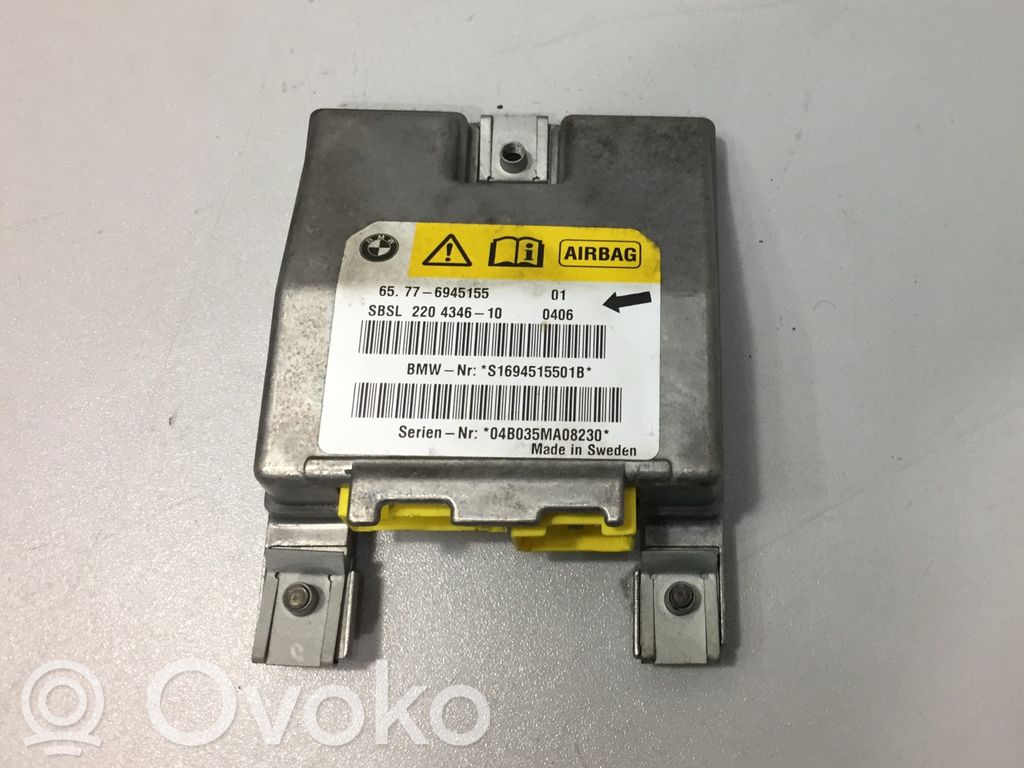 BMW 5 E60 E61 Airbag control unit/module 