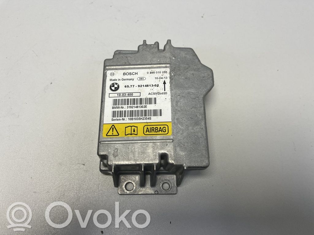 BMW X5 E70 Unidad de control/módulo del Airbag 