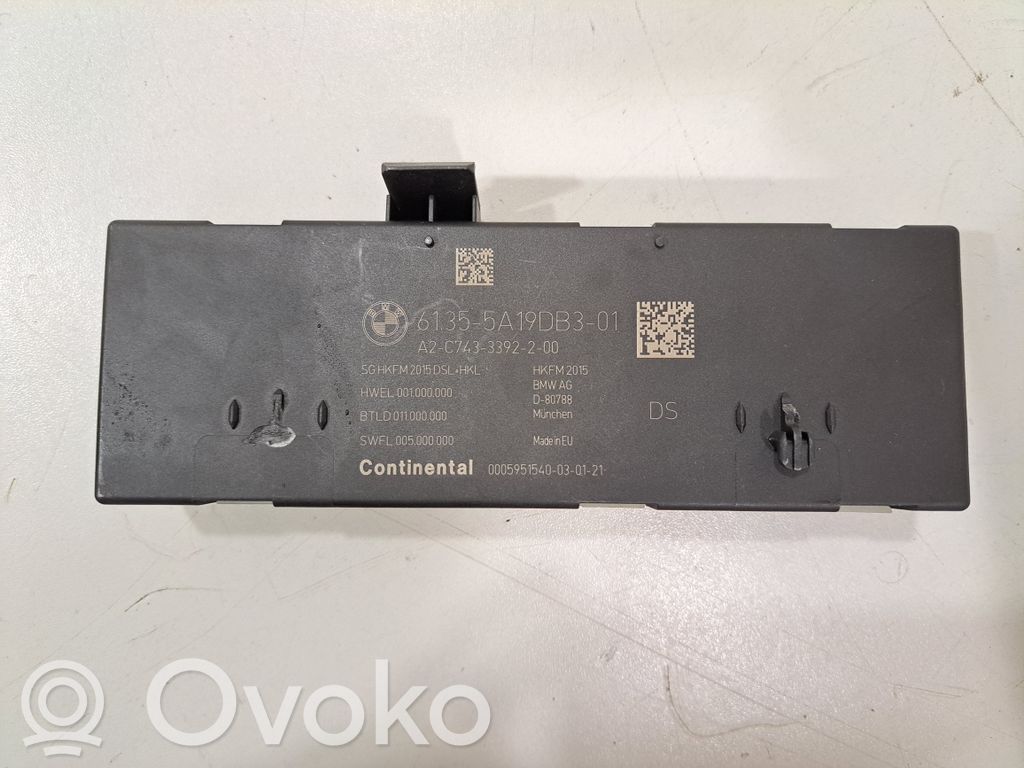 BMW 5 G30 G31 G38 Sterownik / Moduł elektrycznej klapy tylnej / bagażnika 
