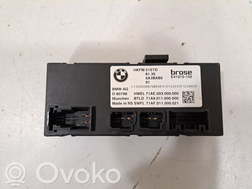 BMW 2 Active Tourer U06 Tailgate/trunk control unit/module 