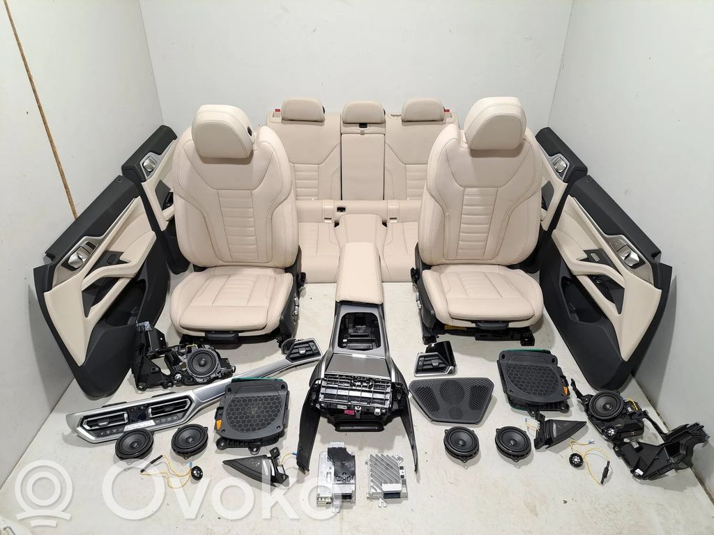 BMW 4 G22 G23 G24 G26 Tapicerka / Komplet 