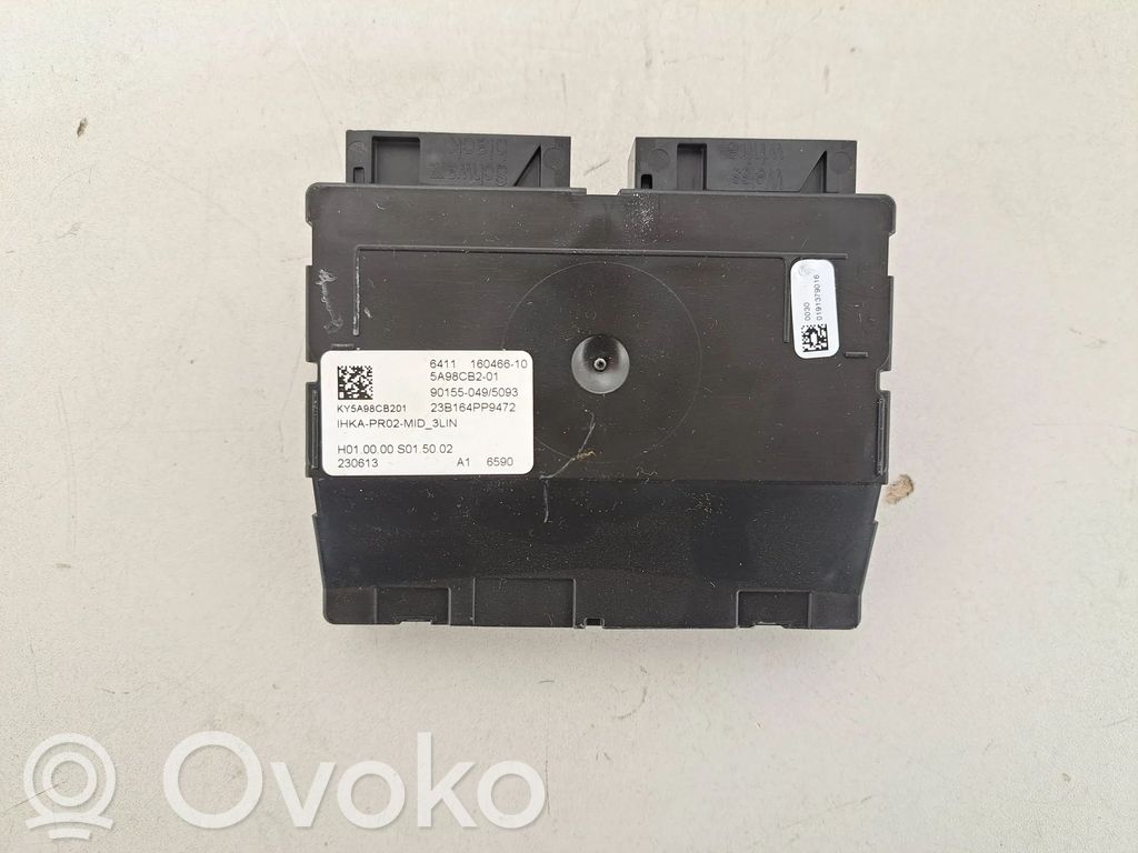 BMW XM Climate control unit 