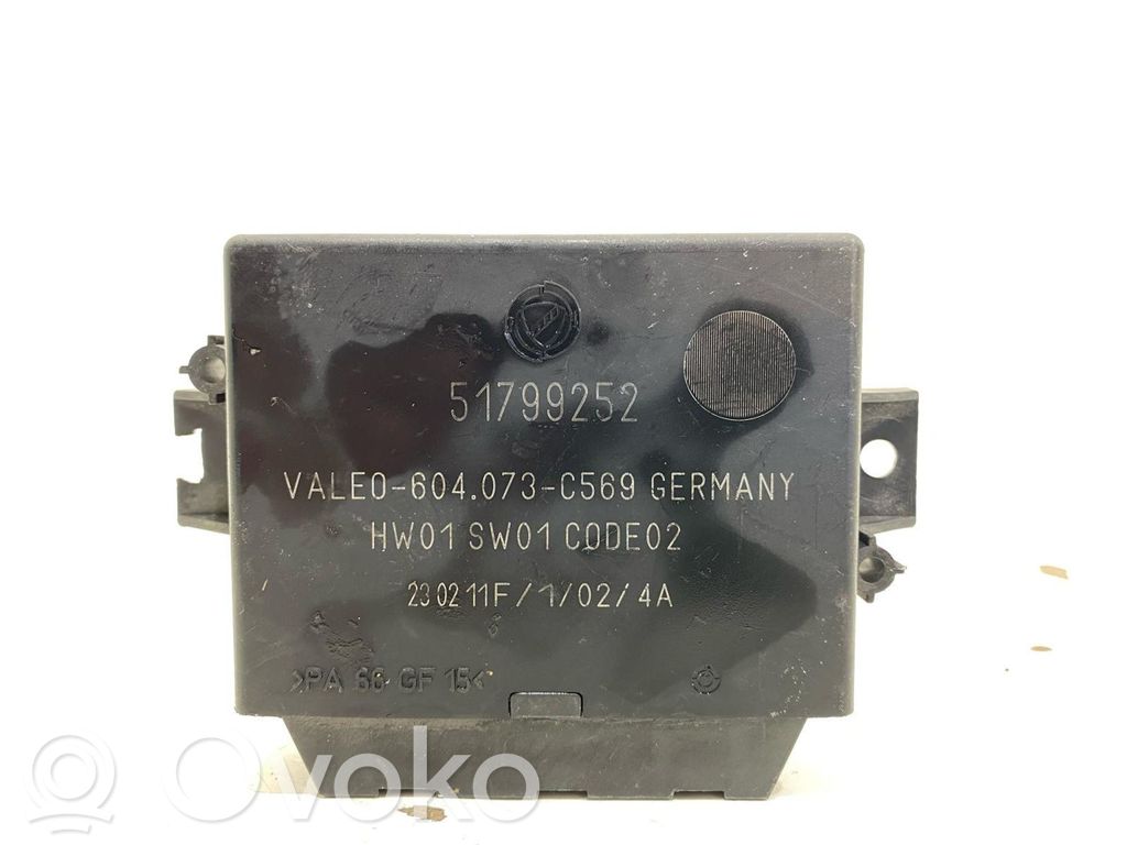 Lancia Musa Parking PDC control unit/module 