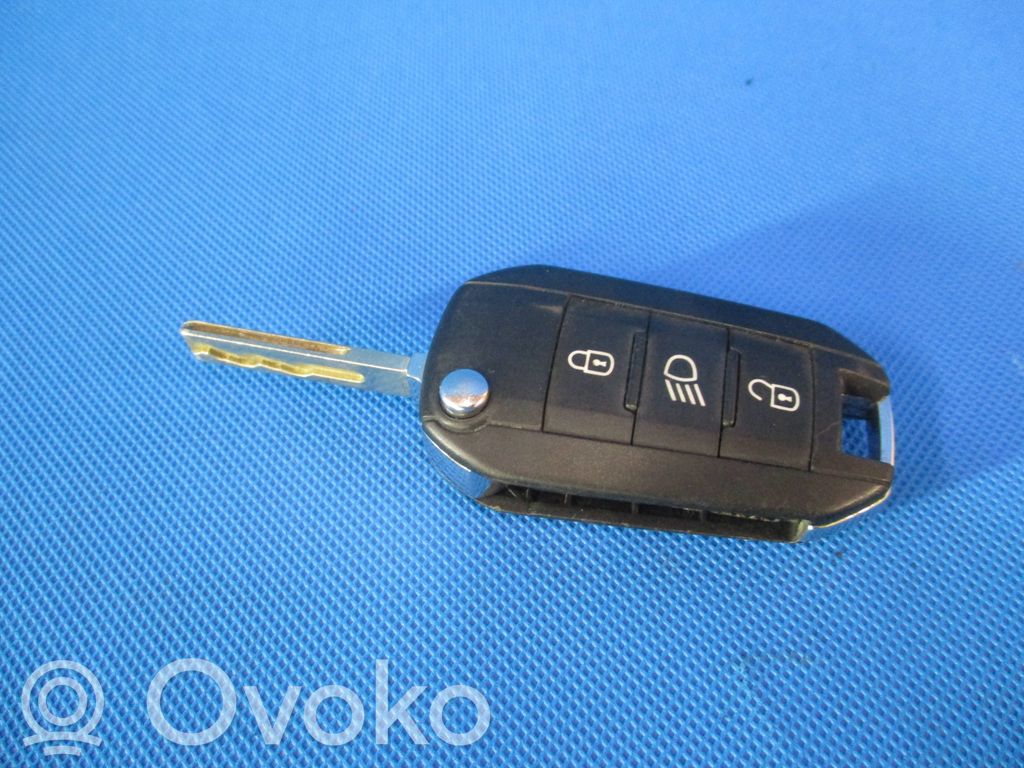 Citroen C3 Ignition key/card 
