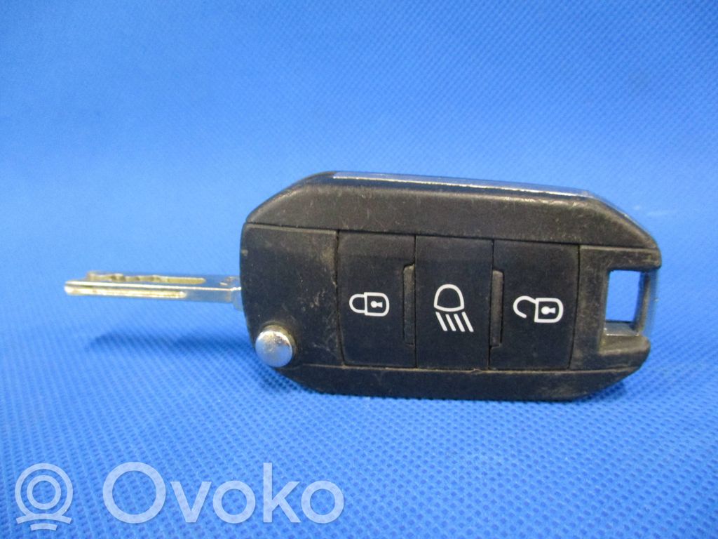 Citroen C3 Ignition key/card 