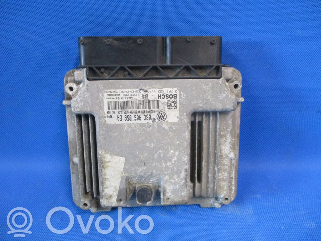 Engine control unit/module   03G906056FA,03C906056AK,03C906056EA,0261S02374