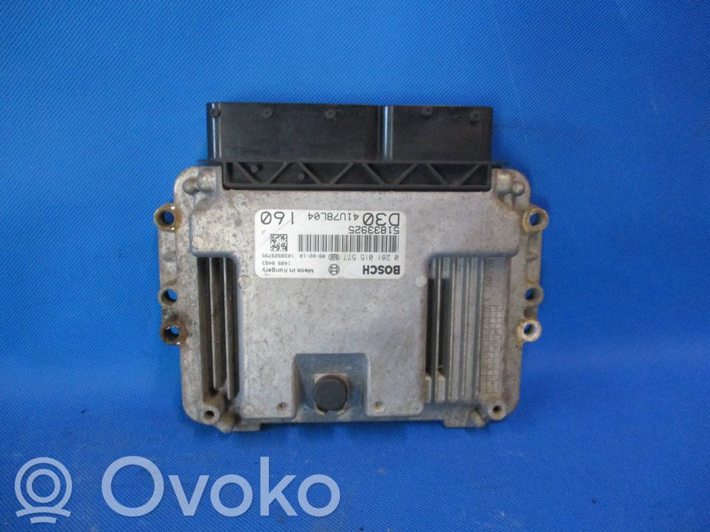 Engine control unit/module   51833925,0281015577,41U78L04