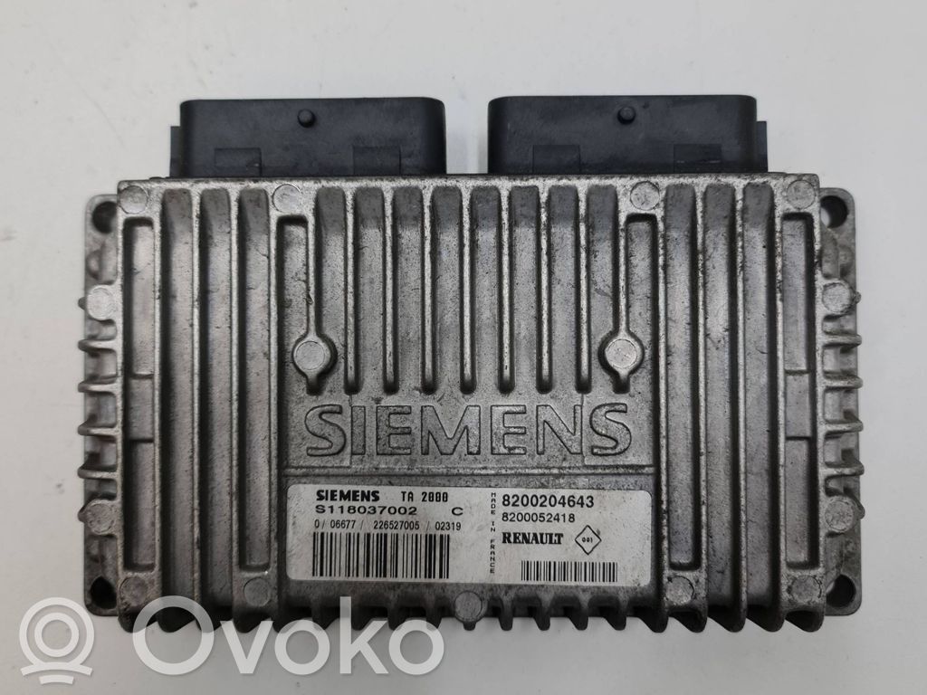 Renault Clio II Engine control unit/module 
