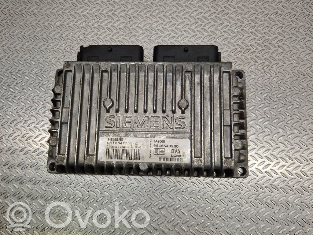 Gearbox control unit/module   8200031512,9646540980,TA2000