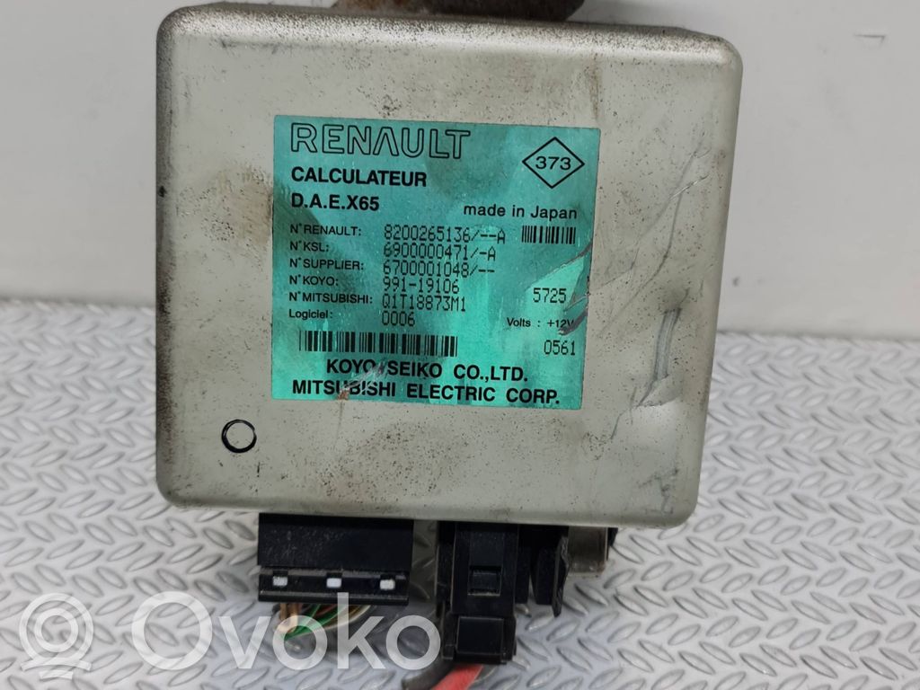 Renault Megane II Power steering control unit/module 
