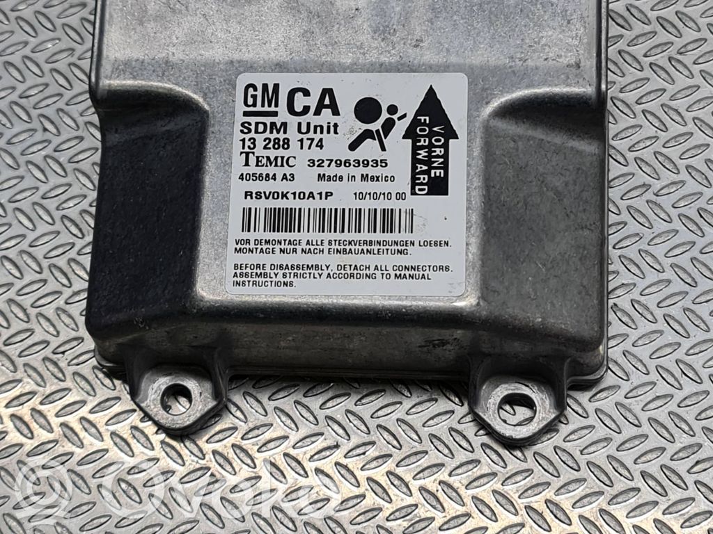 Opel Astra H Airbag control unit/module 