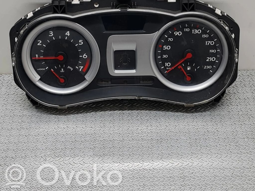 Renault Clio III Speedometer (instrument cluster) 