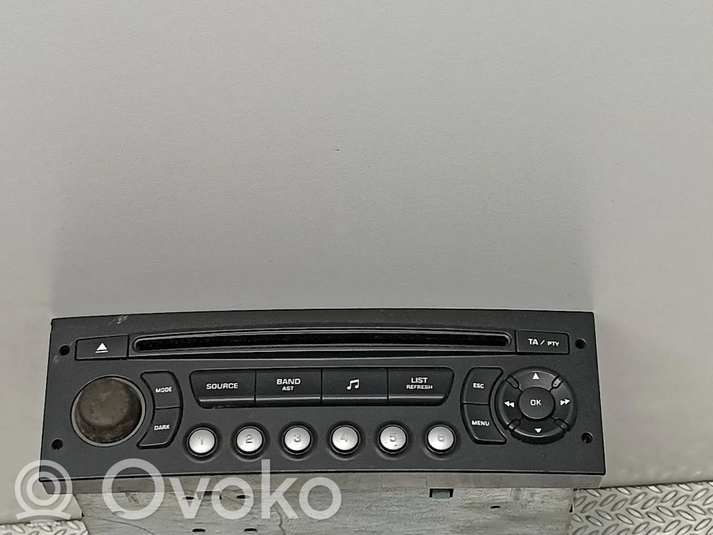 Citroen C4 I Unitate principală radio/CD/DVD/GPS 