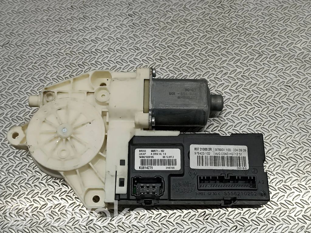 Renault Laguna III Silnik regulatora szyby drzwi przednich 