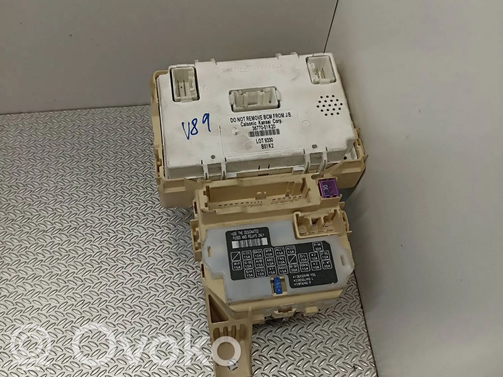 Opel Agila B Module de fusibles 