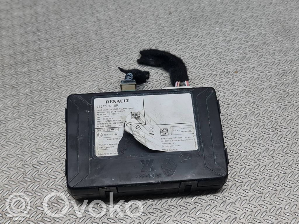 Renault Clio IV Unité de commande, module téléphone 
