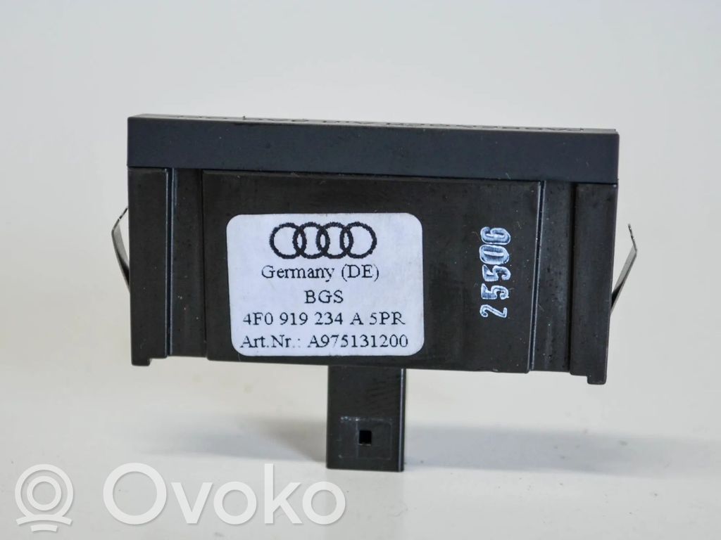 Audi A6 S6 C6 4F Matkustajan turvatyynyn on-off-kytkin 