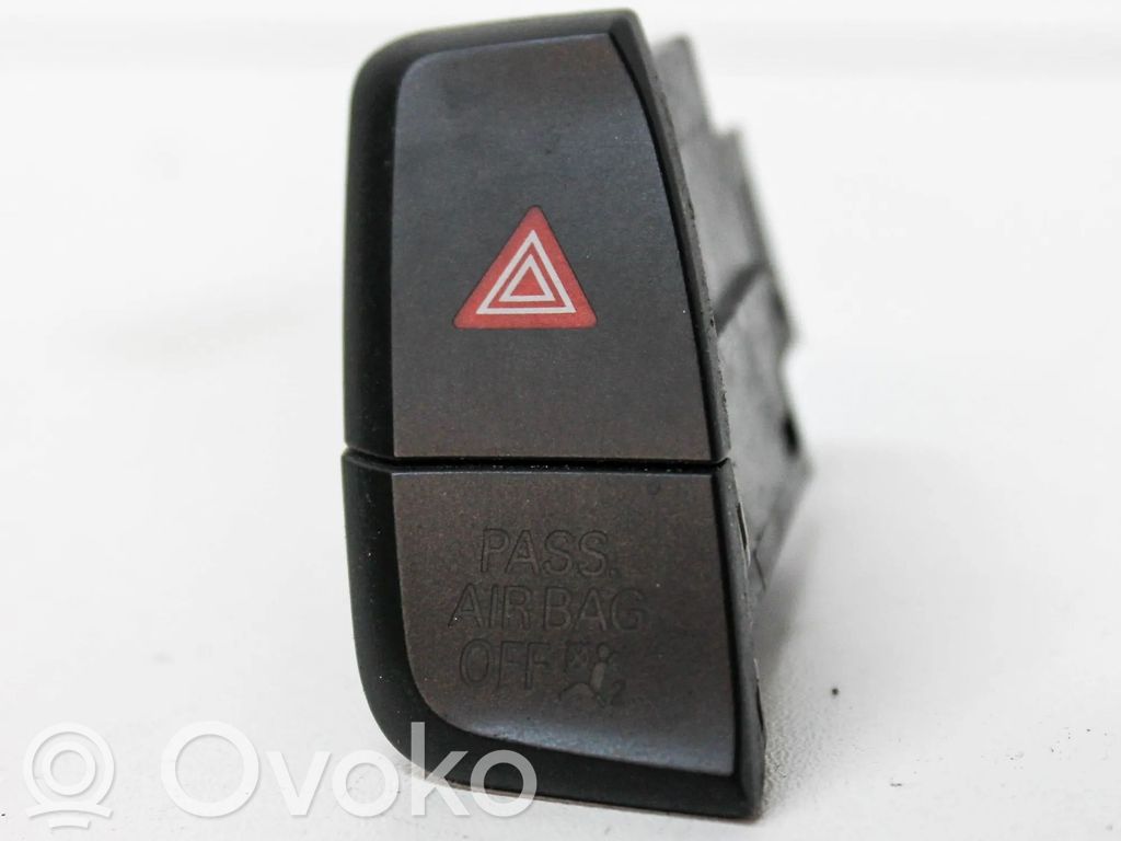 Audi A4 S4 B8 8K Botón interruptor de luz de peligro 