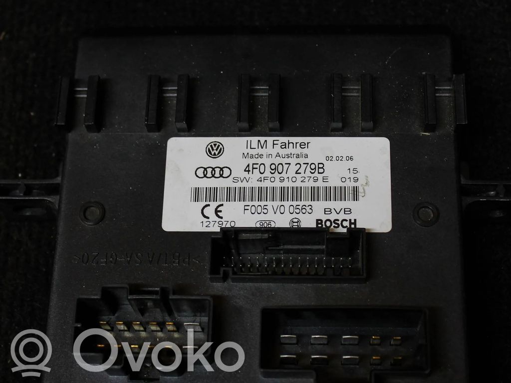 Audi A6 S6 C6 4F Korin keskiosan ohjainlaite 